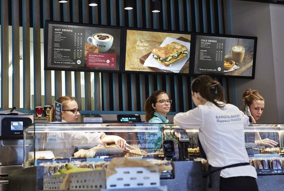 Example digital signage solution